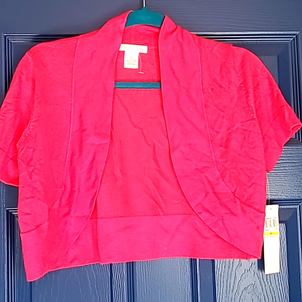 Knit cardigan M crop top